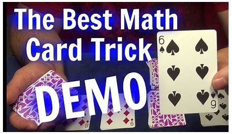 The Best Math Card Trick - Card Tricks Revealed - YouTube