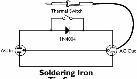 resistance soldering iron circuit diagram