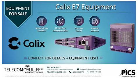 calix e7 user guide
