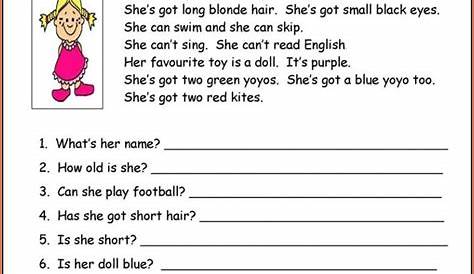 grade 3 reading comprehension pdf muliple choice short - comprehension