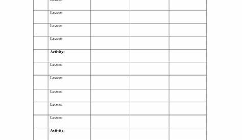 15 Best Images of Free Printable Teacher Planner Worksheets - Printable