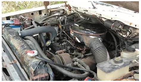 1987 Ford 6.9L Diesel IDI Engine Running Video - YouTube