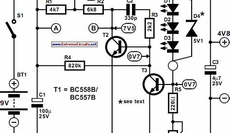 transistor voltage regulator circuit diagram