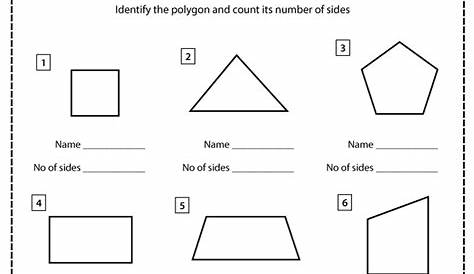 geometry polygon worksheet