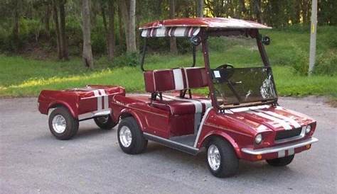 Melissa's Golf Cart Custom Body Kits - Muscle Machine - Custom Golf