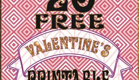 Free Valentine Printables - Printable Templates