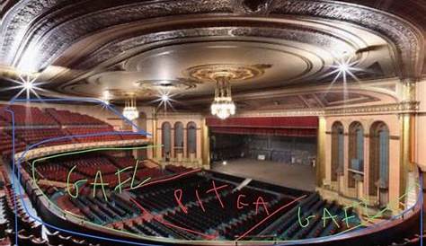 Is this how the seating at the Masonic Temple in Detroit will be like
