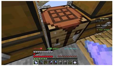 Making a Enchanted diamond block in minecraft skyblock (Hypixel) - YouTube