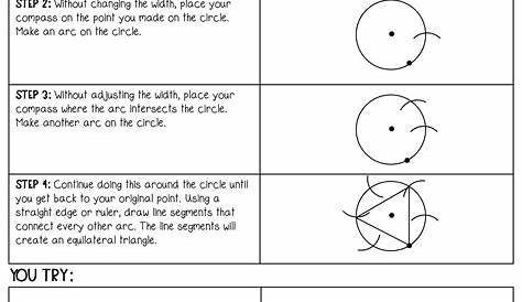 Geometric Constructions Notes and Worksheets - Lindsay Bowden