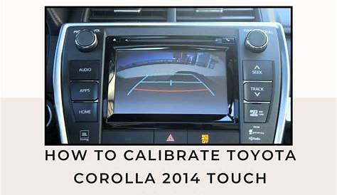 toyota camry 2014 touch screen replacement