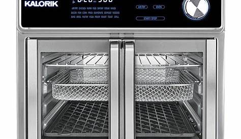 Compare Kalorik - MAXX 26 qt Digital Air Fryer Oven Grill - Stainless