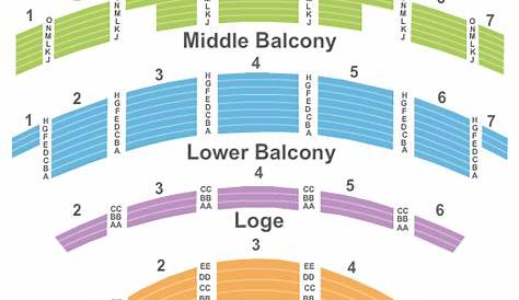Sheas Performing Arts Center Seating Chart - Buffalo