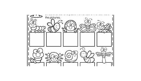 bug count and color worksheets worksheets day - insects count tally and