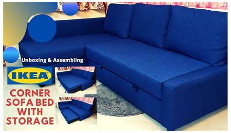 Ikea Sofa Bed | Friheten | Unboxing & Assembling - YouTube