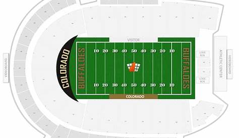 folsom field seating chart with seat numbers