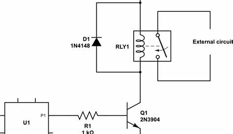 5 volt relay circuit diagram