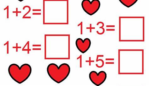 Church House Collection Blog: Valentine's Day Math Worksheets For Kids