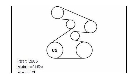 acura tsx engine belt diagram
