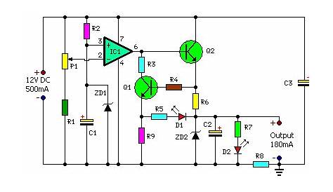 A Friendly Charger Schematic for Mobile Phones Circuit Diagram