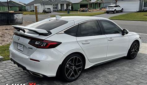 HPD wing installed on 2022 Civic Hatchback - pics & instructions | CivicXI - 11th Gen Civic Type