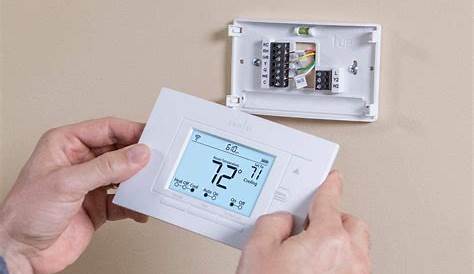 sensi thermostat manual st75w