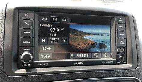 2013-2019 Dodge Caravan Radio Receiver MULTIMEDIA SATELLITE AM FM CD ID