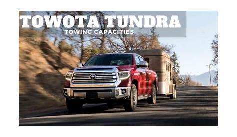 Toyota Tundra Towing Capacities | Let's Tow That!