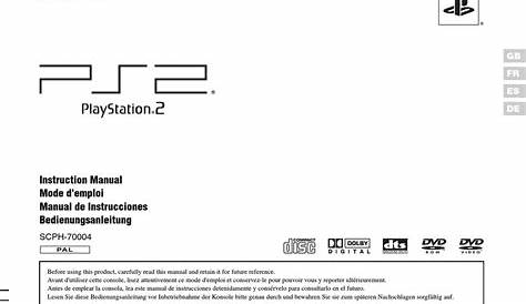 playstation 2 console manual