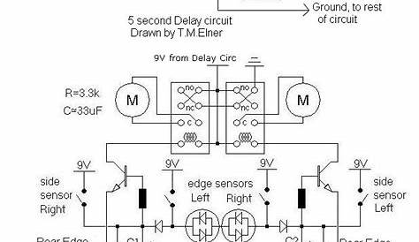 Electronic Circuits Diagram: Controller robot circuit
