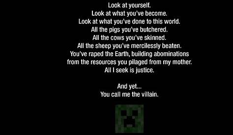 Minecraft Quotes. QuotesGram