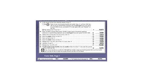 Social Security Worksheet