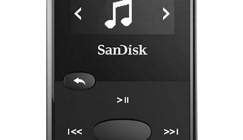User manual SanDisk 8GB Clip Jam MP3 Player (Black) SDMX26-008G-G46K