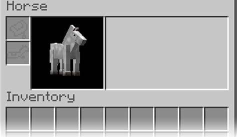 how to put a chest on a horse in minecraft