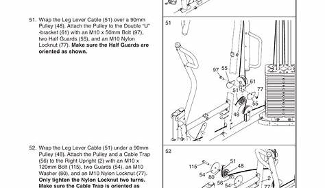 Weider Pro 4950 831.14623.0 User Manual | Page 23 / 44