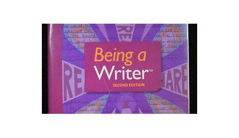 BRAND NEW Being a Writer Student Skill Practice Book Grade 4 2nd