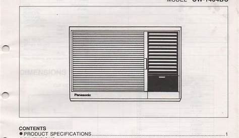 rheem air conditioner manual