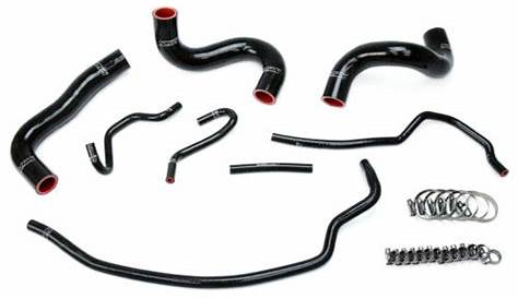 HPS Silicone Radiator Hose Kit + Clamps for Toyota 09-13 Corolla 1.8L