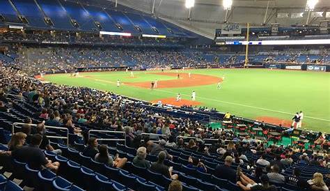 Section 132 at Tropicana Field - Tampa Bay Rays - RateYourSeats.com