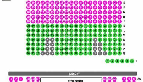 The Ritz Theater: Seating Chart Overview