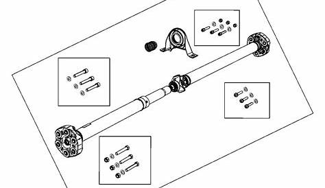 2016 dodge charger drive shaft center bearing