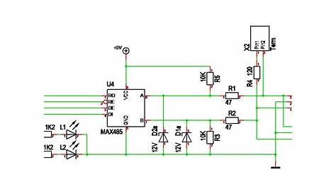 ttl to rs485 schematic