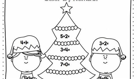 First Grade Holiday Math Packet *Common Core Aligned* | Christmas math