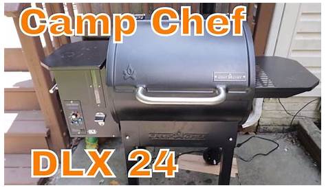 Camp Chef DLX 24 - Pellet Smoker Grille - YouTube