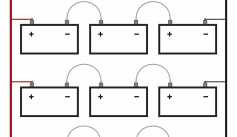 how to connect batteries in parallel diagram