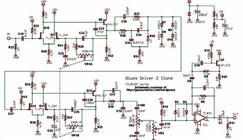 boss blues driver circuit diagram