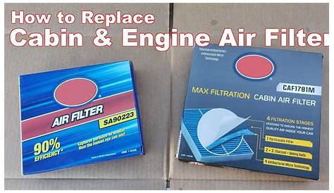 2018 Honda Accord Cabin Air Filter and Engine Air Filter Replacement - YouTube