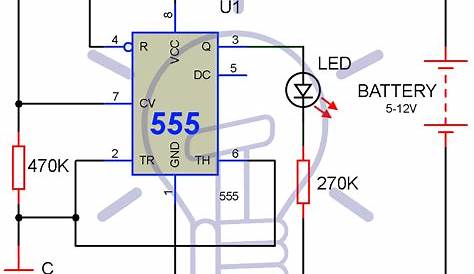 simple led light circuit diagram