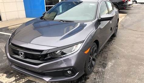 $21,800 2020 Honda Civic Sport Gray 4D Sedan in Tipp City