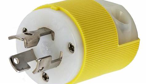 Twist-Lock® Locking Plug 15 A, 125 V, Male