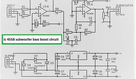 bass treble circuit diagram 4558 - Wiring Diagram and Schematics